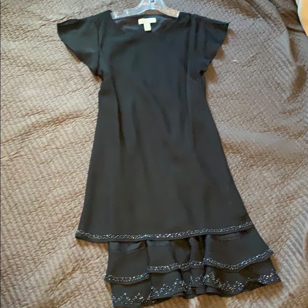 Black beaded dress
